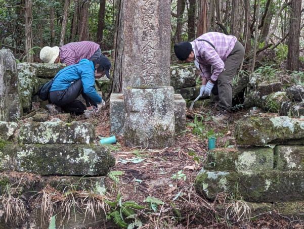 池田家墓地整備