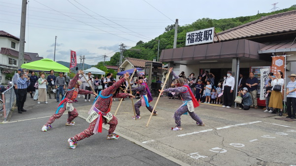 福渡駅改修工事