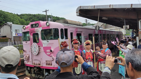 福渡駅改修工事