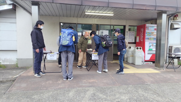 福渡駅改修工事