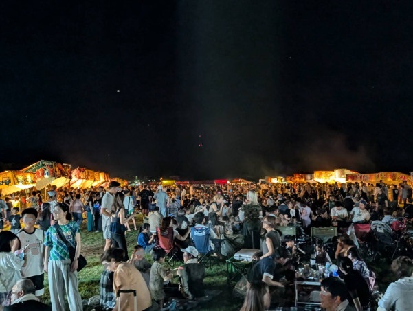 建部町納涼花火大会